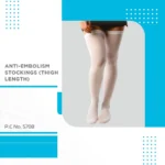 ANTI-EMB. STOCKINGS THIGH (WHITE COLOR) - Image 2
