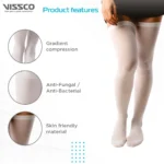 ANTI-EMB. STOCKINGS THIGH (WHITE COLOR) - Image 5