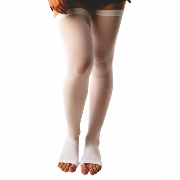 ANTI-EMB. STOCKINGS THIGH (WHITE COLOR)