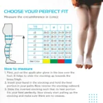 ANTI-EMB. STOCKINGS THIGH (WHITE COLOR) - Image 4