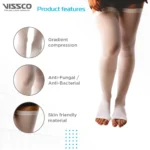 ANTI-EMB. STOCKINGS THIGH (WHITE COLOR) - Image 5