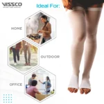ANTI-EMB. STOCKINGS THIGH (WHITE COLOR) - Image 6