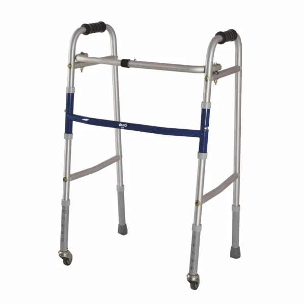 DURA LITE FOLD. WALKER / CASTORS