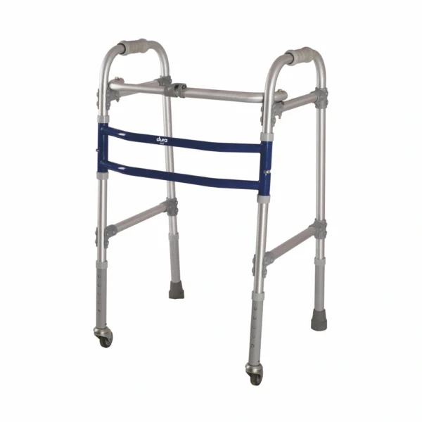 DURA MAX FOLD. ADJ. WALKER /CASTORS