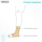 ELASTIC ANKLET WITH OPEN HEEL - Image 3