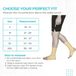 ELASTIC ANKLET WITH OPEN HEEL - Image 4