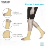 ELASTIC ANKLET WITH OPEN HEEL - Image 5