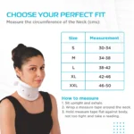FIRM CERVICAL COLLAR HARD ADJ. HEIGHT - Image 4