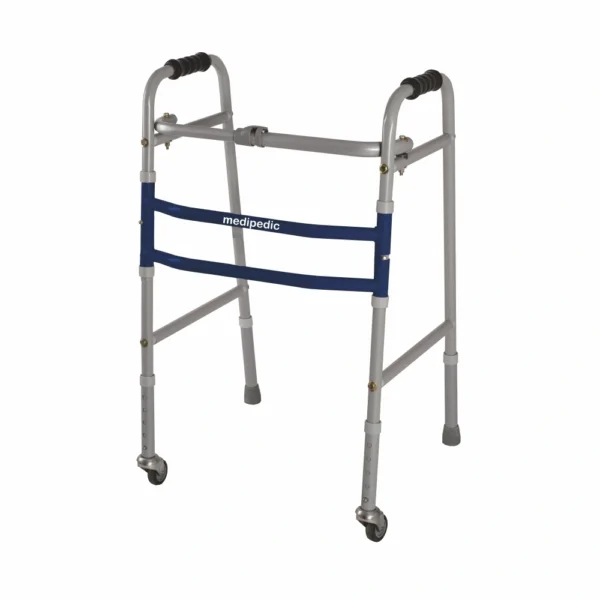 FOLD. ADJ. WALKER CASTOR DOUBLE BAR