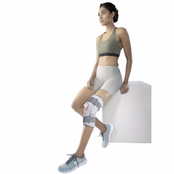HINGED ELASTIC KNEE SUPPORT