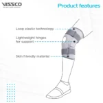 HINGED ELASTIC KNEE SUPPORT - Image 3